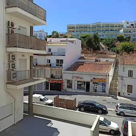 Studio In Albufeira With Wonderful Sea View Furnished Terrace And Wifi Apartmán Albufeira